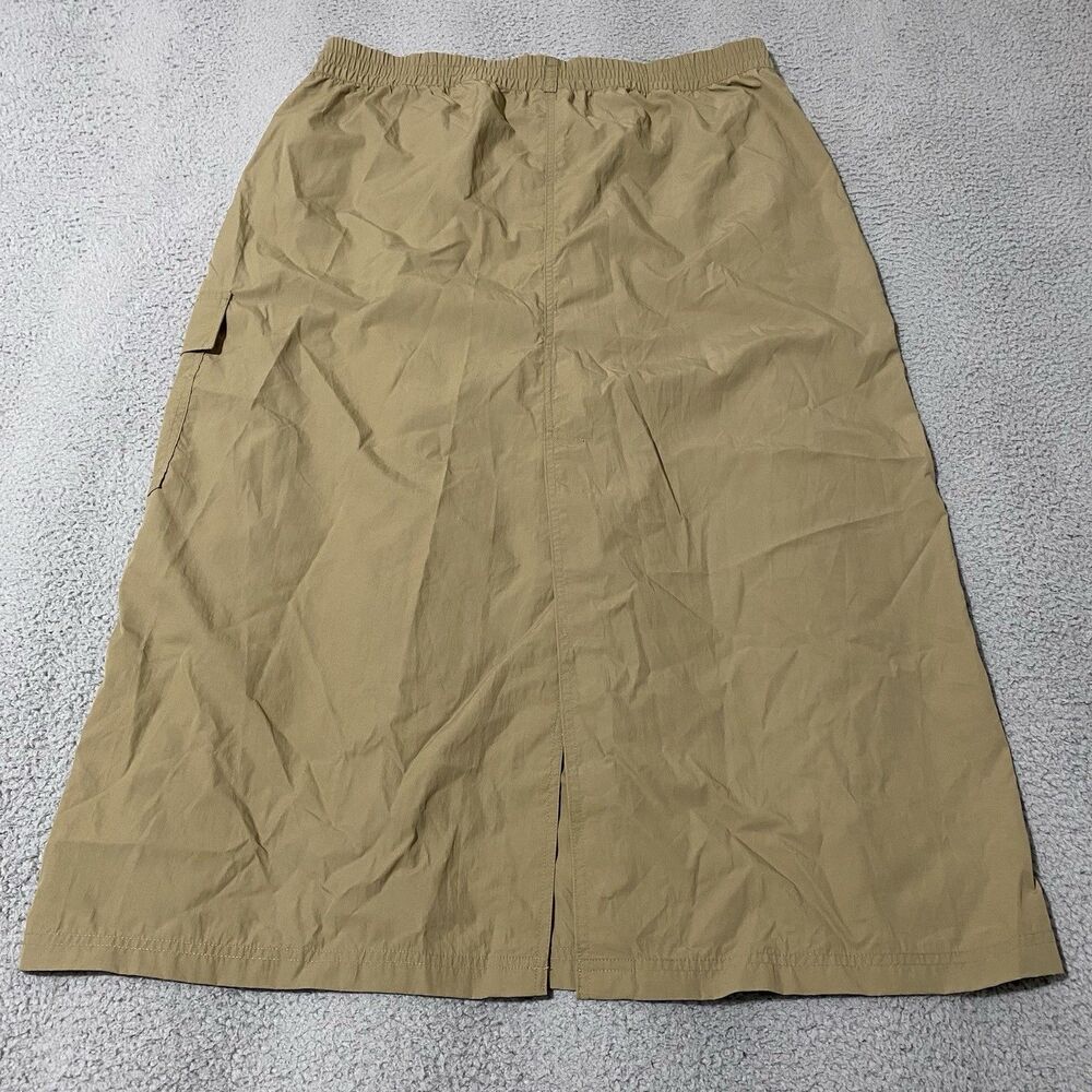 Offline Aerie Cargo Maxi Skirt Womens XL Tan Khaki Outdoor Hiking Festival NEW - Picture 5 of 12